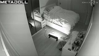 Newly married couple fuck in their bed wildly leaked record