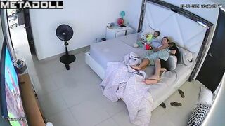 Amazing ass Dutch brunette mature wife is fucked on the floor spy cam