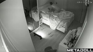 Skinny Scottish brunette mom sex in the living room live HD