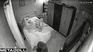 Scottish newly married couple fuck brutally hidden IP cam