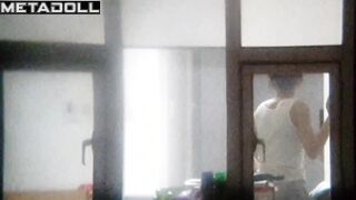 Korean family spied by their neighbor
