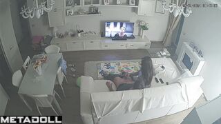 Amazing ass German brunette mature wife gives her husband a sloppy blowjob hidden cam