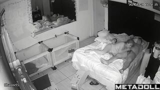 Amazing Swiss newly married couple having sex on the couch