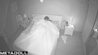 Big tits British blonde woman gets fucked by her husband spy cam