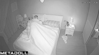 Big tits British blonde woman gets fucked by her husband spy cam