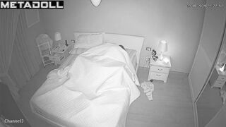 Big tits British blonde woman gets fucked by her husband spy cam