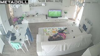 Cheating British brunette student girl pleases her husband online