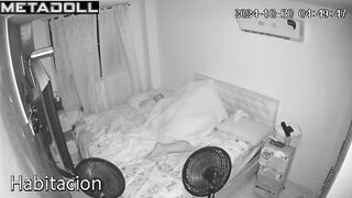 Tanned Israeli blonde mature wife is fucked on the floor hidden cam
