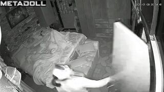 Mature Welsh brunette mother sex at home spy cam record