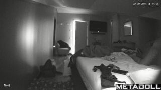 Sweet brunette teacher has multiple orgasms while masturbating hidden IP cam