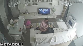 Fat Welsh brunette step-mom gets fucked in her sleep