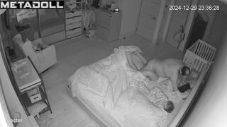 Naughty Swiss brunette sex worker changes her bra before watching porn