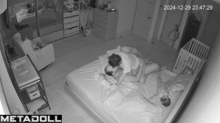 Naughty Swiss brunette sex worker changes her bra before watching porn