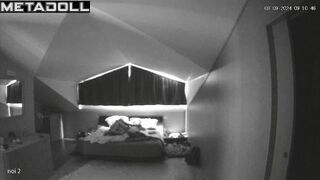 Amateur New Zealander couple fuck before going to sleep hidden camera