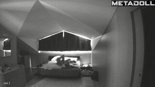 Amateur New Zealander couple fuck before going to sleep hidden camera