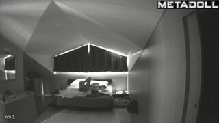 Amateur New Zealander couple fuck before going to sleep hidden camera