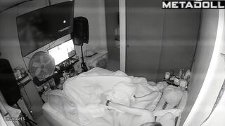 Amazing Norwegian newly married couple fuck in the bedroom recording