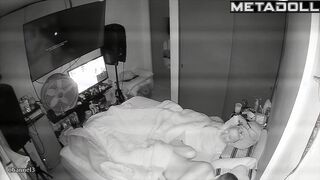 Amazing Norwegian newly married couple fuck in the bedroom recording