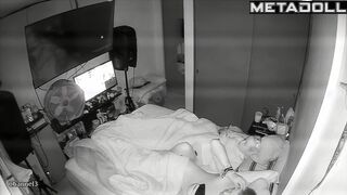 Amazing Norwegian newly married couple fuck in the bedroom recording