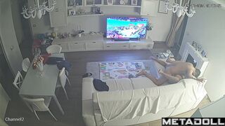 Fat Estonian brunette MILF fucks with an old man recording