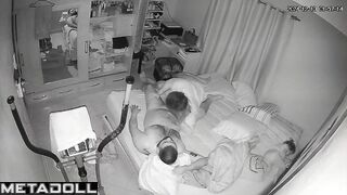 Naughty Polish brunette step-mom gets fucked on the floor spy cam record