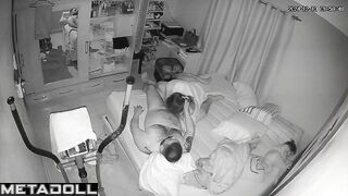 Naughty Polish brunette step-mom gets fucked on the floor spy cam record
