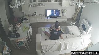 Amazing Australian newly married couple fuck in the bedroom voyeur cam