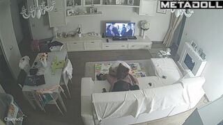 Amazing Australian newly married couple fuck in the bedroom voyeur cam