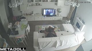 Amazing Australian newly married couple fuck in the bedroom voyeur cam