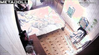 Slut American brunette Gogo dancer with sweaty tits in sexy underwear