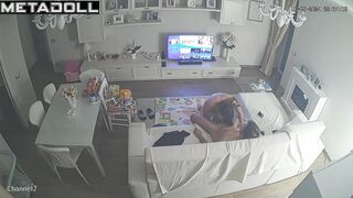 Real Danish couple fuck in their bedroom hidden camera
