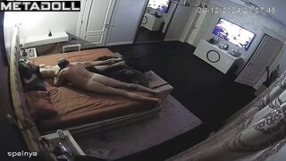 My real neighbours fuck in their messy room hidden IP camera