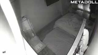 Naked Irish blonde babysitter rubs her pussy while fantasizing about threesome porn