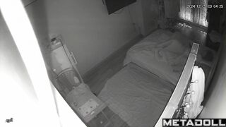 Naked Irish blonde babysitter rubs her pussy while fantasizing about threesome porn