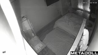 Naked Irish blonde babysitter rubs her pussy while fantasizing about threesome porn