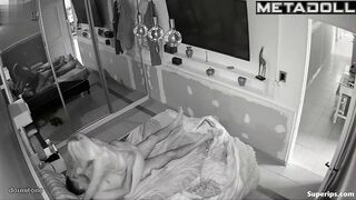Blonde Italian wife slowly rides her husband
