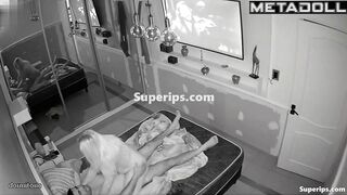 Blonde MILF woman gets penetrated in bed
