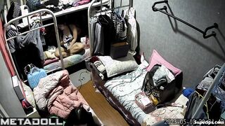 Korean college girls in their room