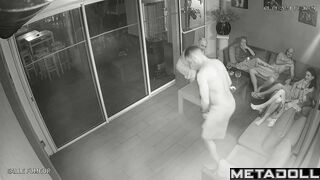 Mature German couples have an orgy