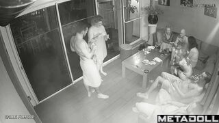 Mature German couples have an orgy