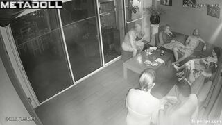 Mature German couples have an orgy