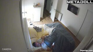 Petite Italian wife gives deep blowjob