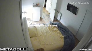 Petite Italian wife gives deep blowjob