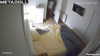 Petite Italian wife gives deep blowjob