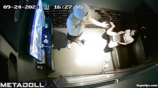 Slutty Korean girl gets groped in karaoke