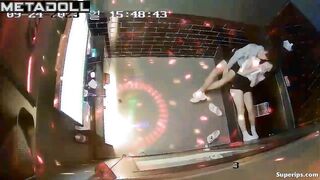 Slutty Korean girl gets groped in karaoke