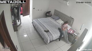 Latin married woman is penetrated to orgasm