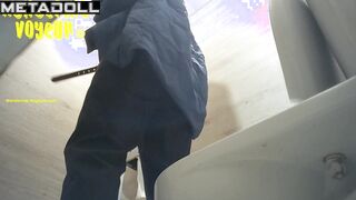 Wandering Voyeur - Mall Toilet Series 582