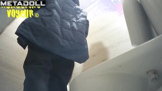 Wandering Voyeur - Mall Toilet Series 582
