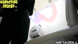 Wandering Voyeur - Mall Toilet Series 561